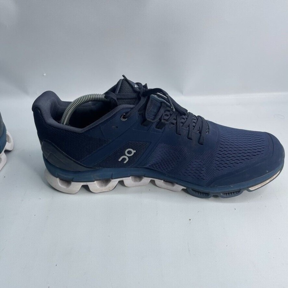 On Cloudace Men's Shoes Sneakers Running Walking Gym Navy White 50.99559 Size 13 - Picture 7 of 10
